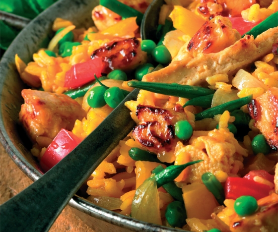 Quorn Vegetable Paella Recipe