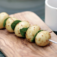 New Potato and Bay Kebabs Recipe