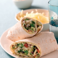 Tangy Cheddar and Salsa Wraps Recipe