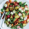 Vegetables with Roast King Edwards, Pistou, Mozzarella and Sunblush Tomatoes Recipe