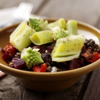 Warm Puy Lentil Salad with Balsamic Leeks Recipe