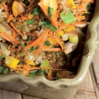 Wheatberry Salad with Roasted Squash Recipe