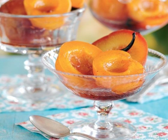Ale-Poached Summer Fruit Recipe