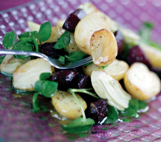 Roasted Beetroot, Fennel & Lemon Salad Recipe: Recipe-IDEAS