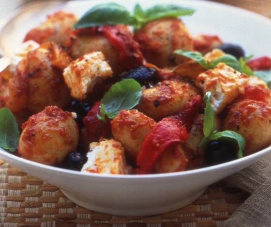 Mediterranean Jersey Royal Salad Recipe