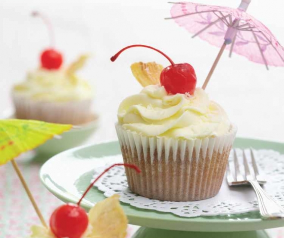 Pina Colada Cupcakes Recipe