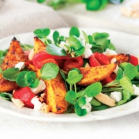 Watercress, Sweet Potato and Goat’s Cheese Salad Recipe